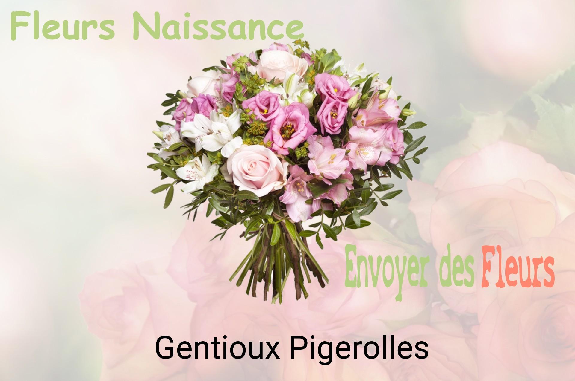 Bouquet de fleurs de naissance livré à Gentioux-Pigerolles