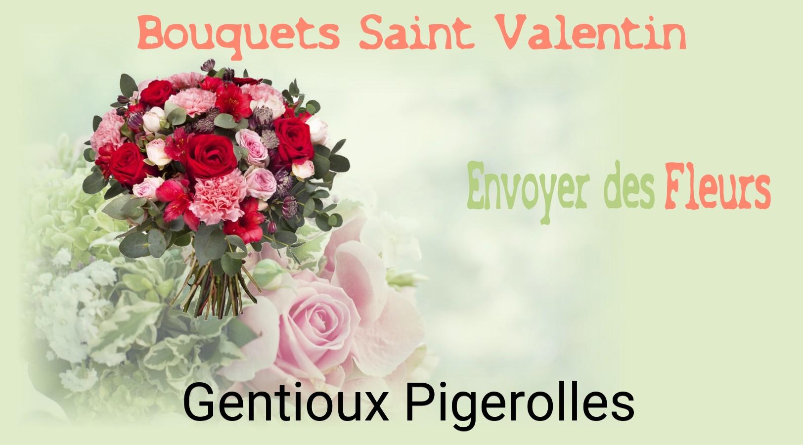 Roses de Saint-Valentin livrées à Gentioux-Pigerolles